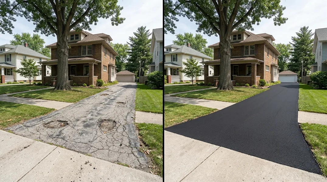 Result asphalt paving in Springfield - Springfield Asphalt Paving