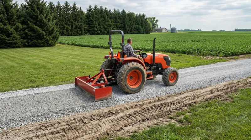 Gravel Driveway Installation & Grading Springfield