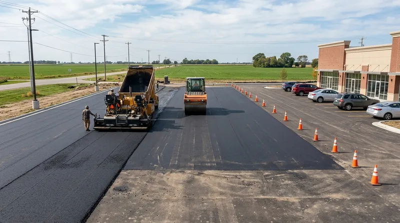 Parking Lot Paving & Construction Springfield
